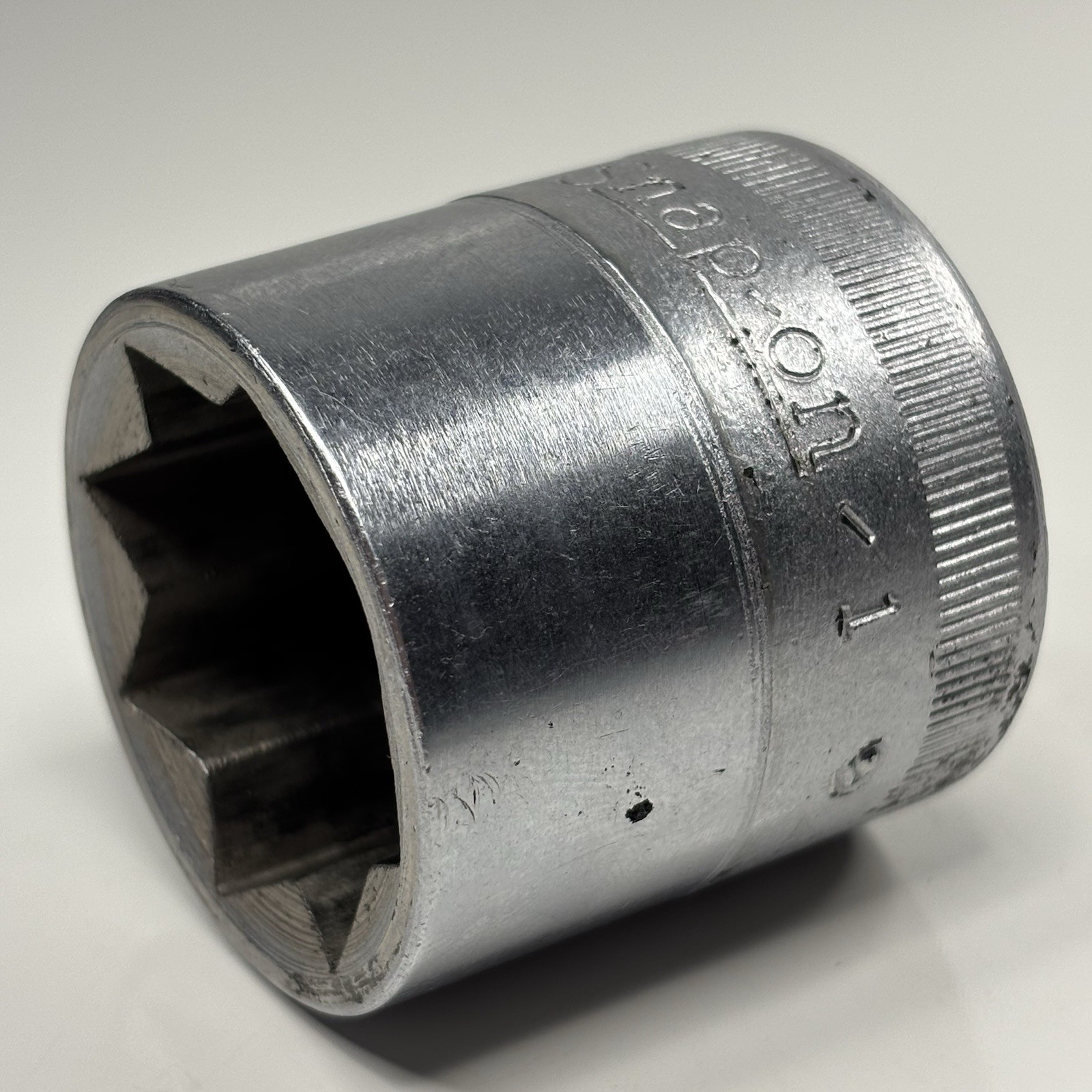 Snap On Tools #432 1/2 Drive 8 Point SAE 1” Double Square Socket VTG USA 1939