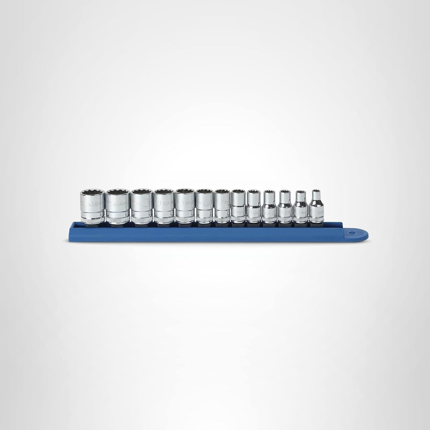 13 Pc. 1/4″ Drive 12 Pt. Standard Socket Set, Metric – 80306