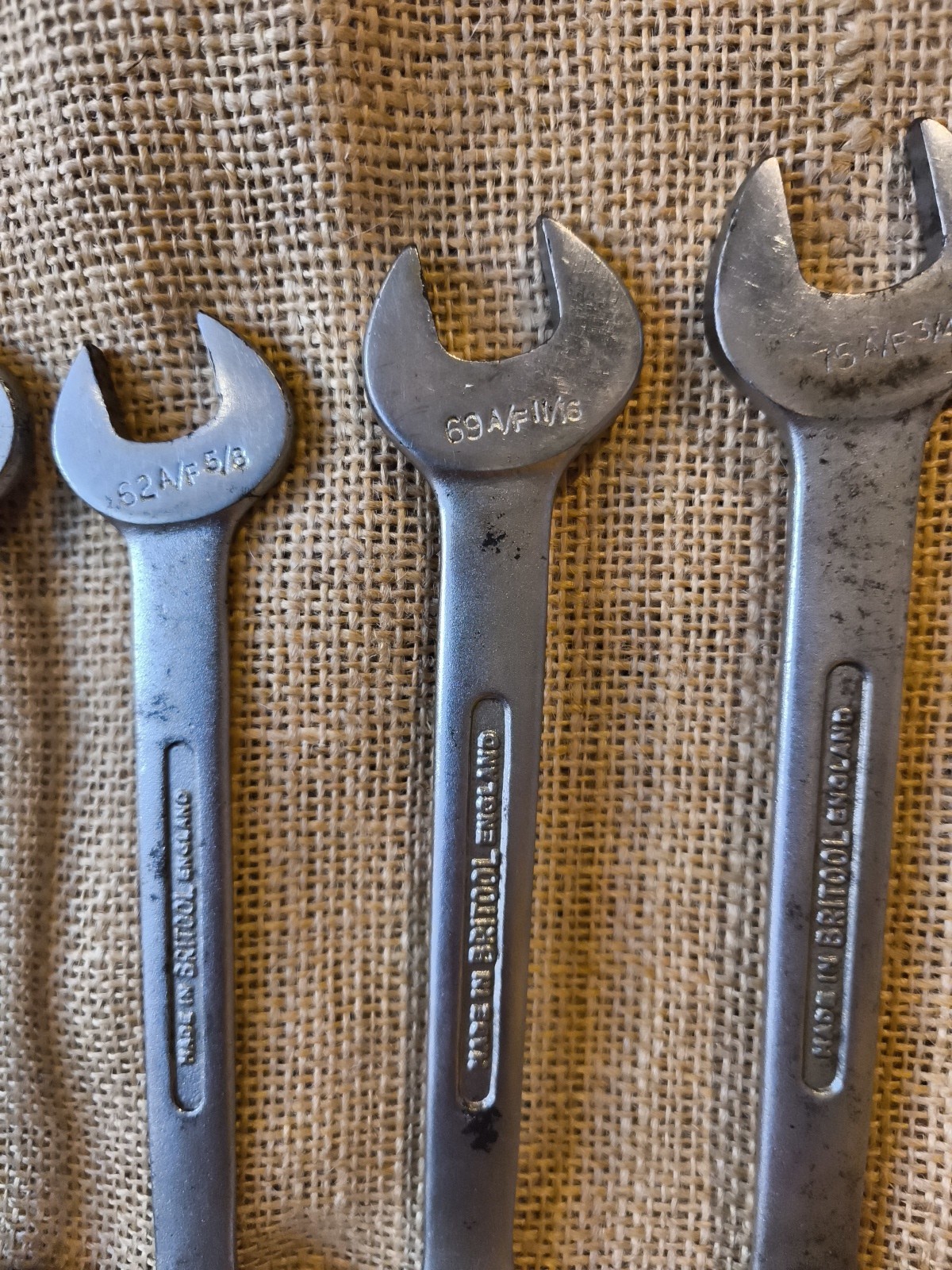 Britool 5/16″ 3/8″ 1/2″ 7/16″ 9/16″ 5/8″ 11/16 AF spanners BMC Mini Jaguar Tool
