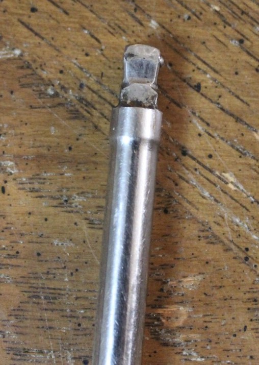 Snap-on Tools TMXWP8 1/4″ Drive 8″ long Chrome Wobble Knurled Socket Extension