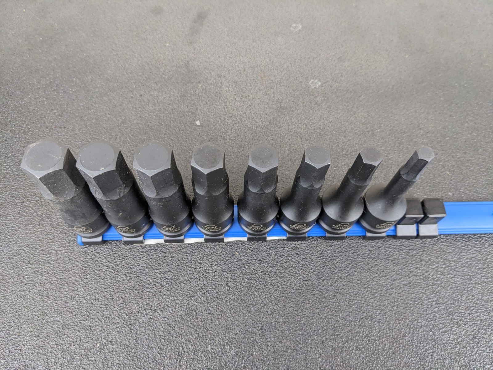 #bp107 Matco Tools NEW 1/2″ DRIVE METRIC ADV HEX BIT SOCKET SET SCPMXY10V
