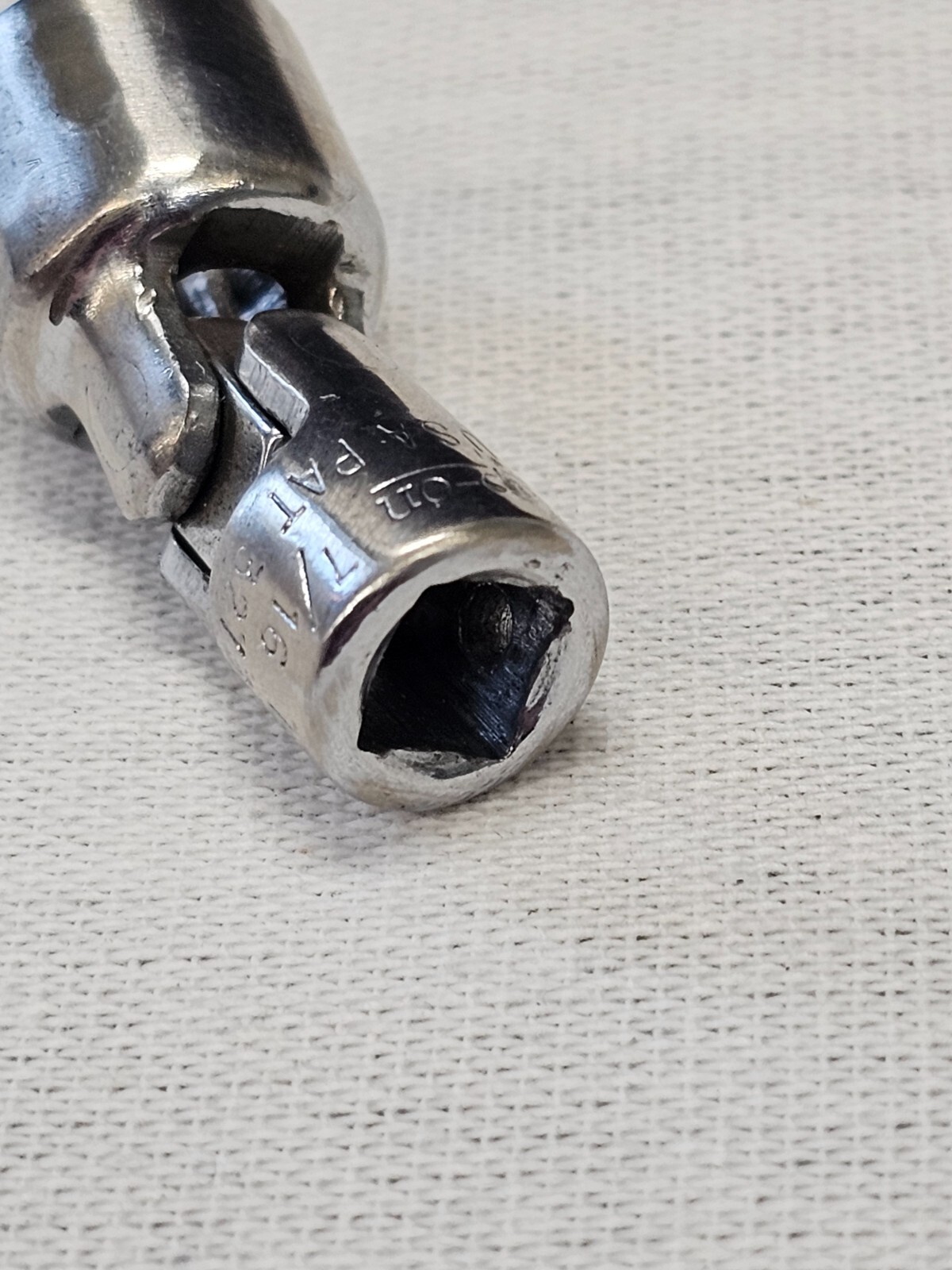 Snap-on 7/16″ Standard Swivel Socket Sae 12 Point 1/4″ Drive TMU141 USA