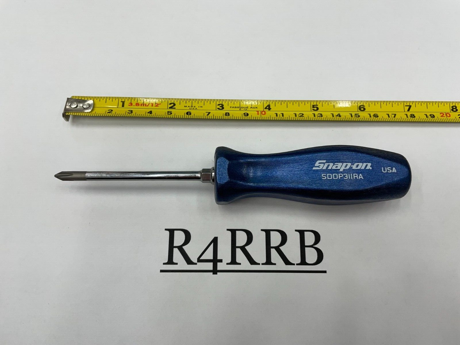 Snap-on Tools USA NEW POWER BLUE Hard Handle #1 Phillips Screwdriver SDDP31IRAMB