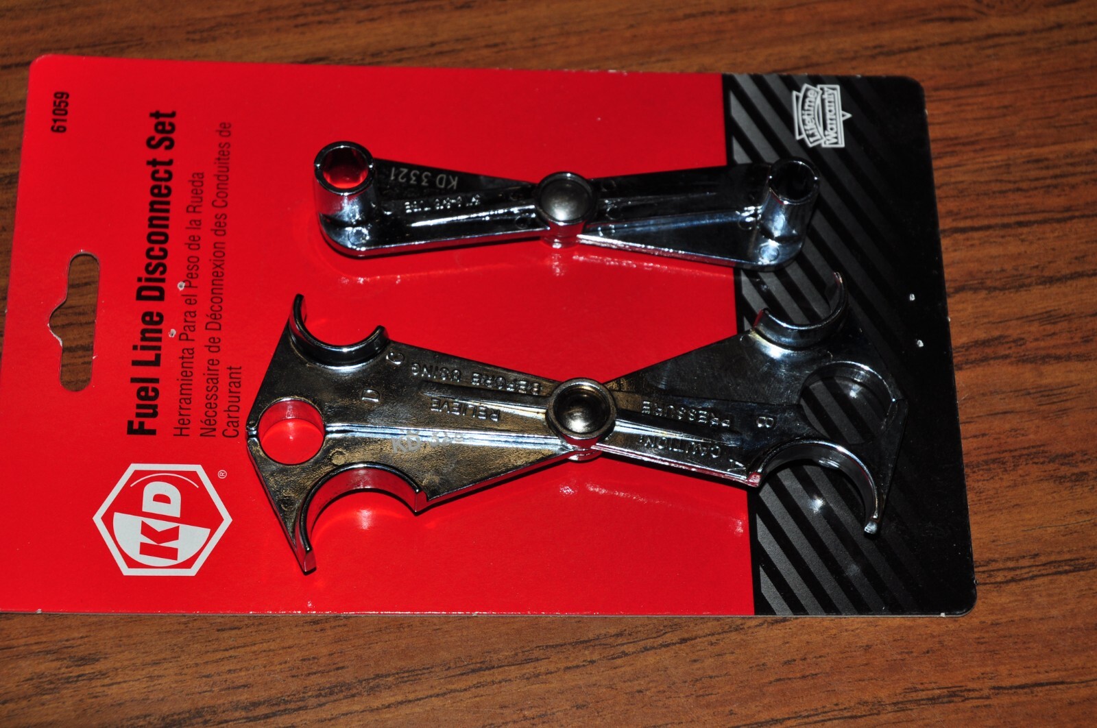 KD 61059 FUEL LINE AC LINE DISCONNECT TOOL FOR GM FORD MAZDA CHRYSLER 2 PCS SET