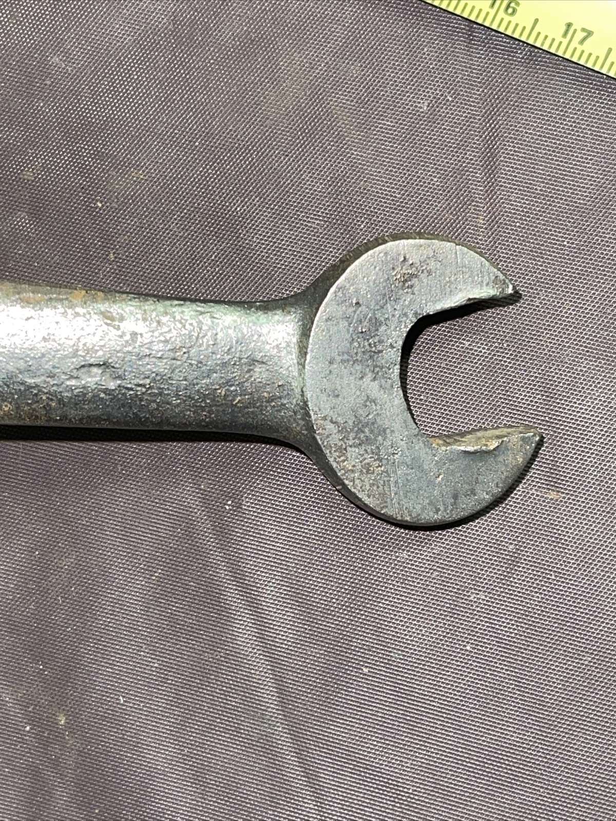 The Billings & Spencer Co USA 1120 7/16in X 1/2in Open End Wrench OC Vintage