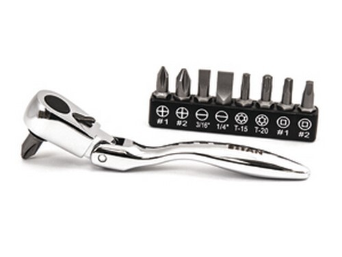 Titan Tools 11212 Micro Flex Ratchet Driver Tool Set