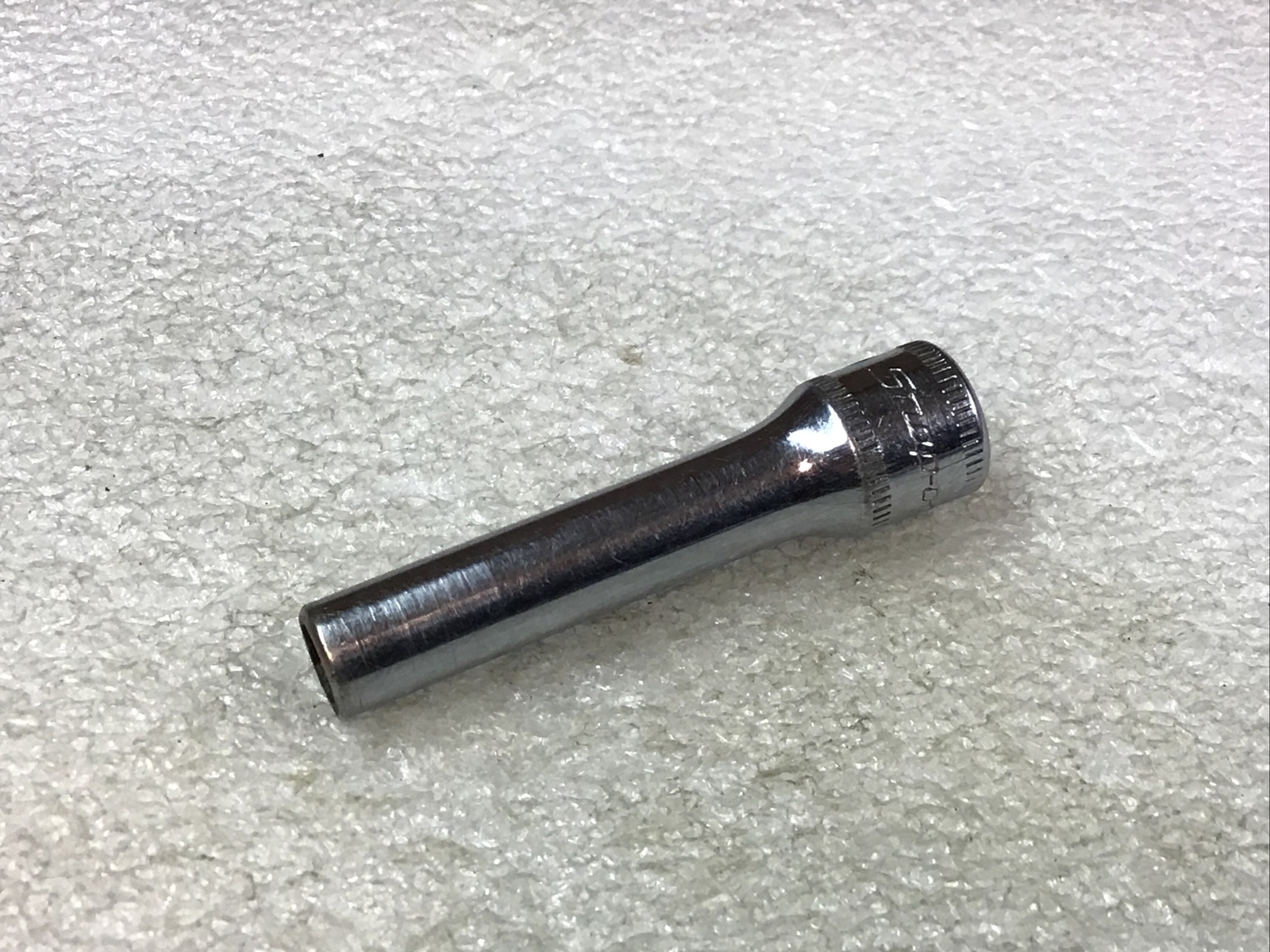 Snap On#STMM5.5 – 5.5mm, Metric, 1/4″Dr., 6-Point, Chrome, Deep, Socket-USA-NICE