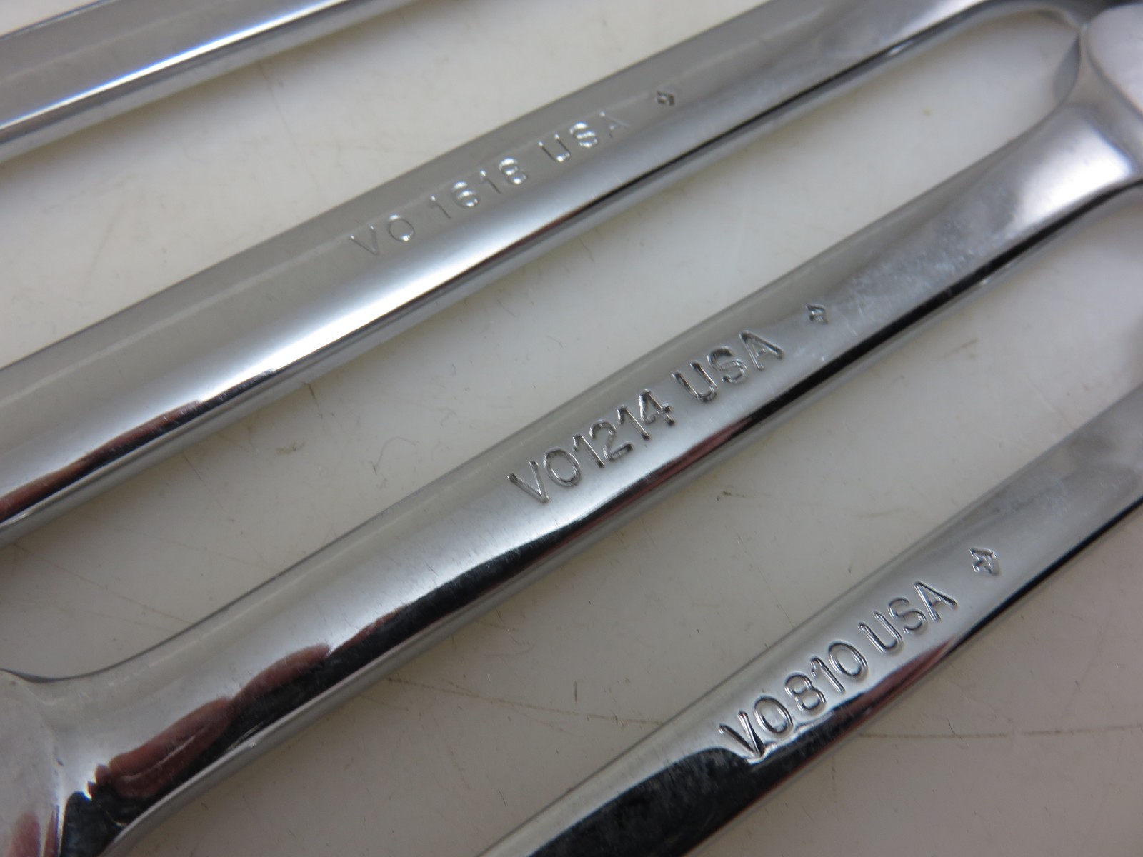 Snap-On VO Series Open End Wrench Set 6pc 1/4″-15/16″ Vintage Logo