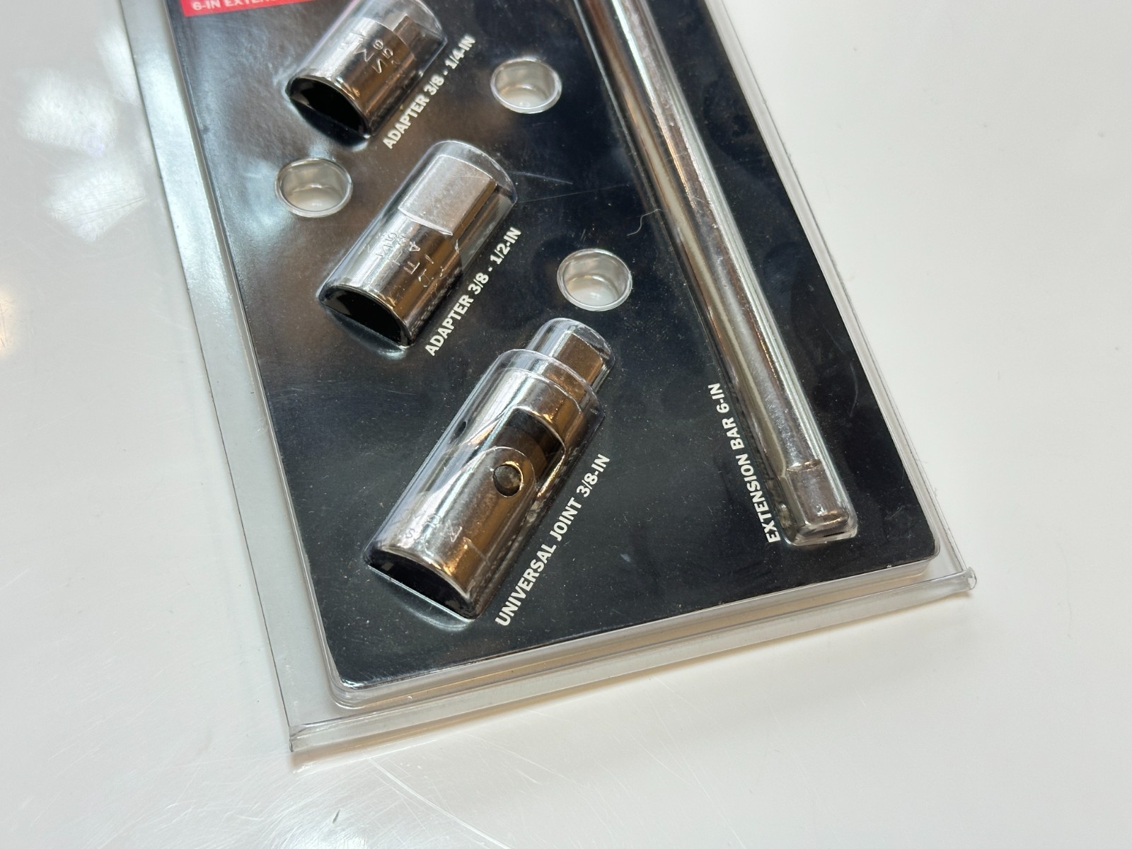 NEW Craftsman USA 42337 4pc 3/8” Drive Extension Adapter Set w/ Swivel Joint NOS
