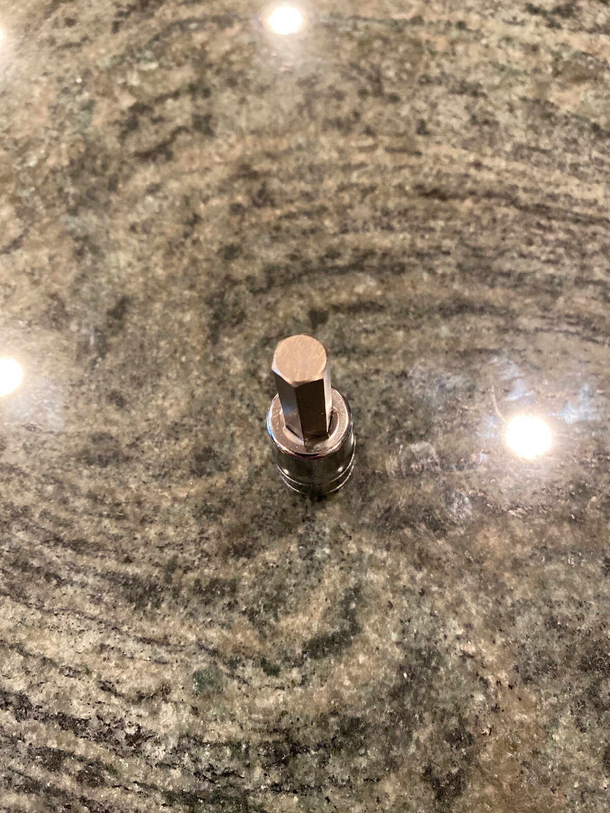 Snap-On fa10e 5/16″ 3/8″ drive sae hex bit chrome socket