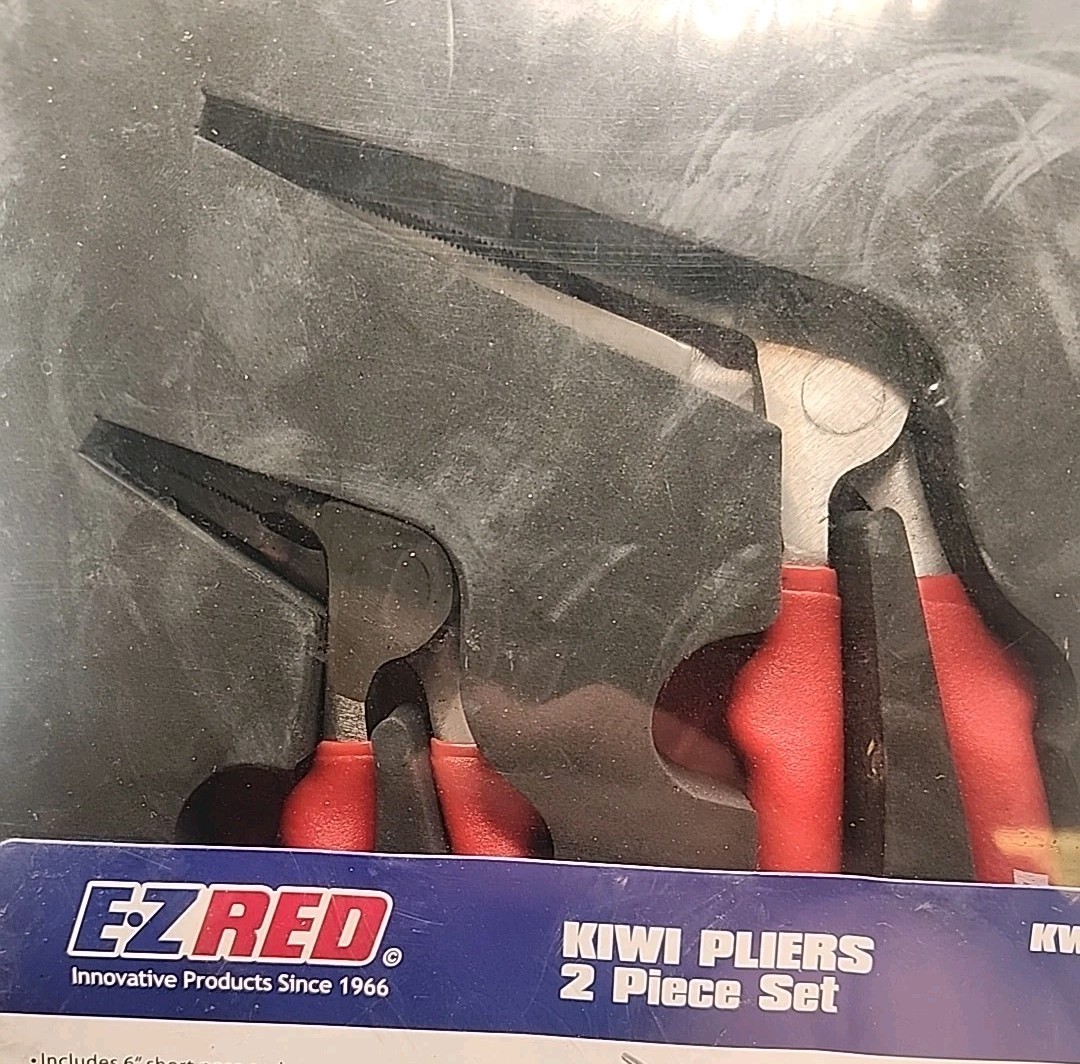 E-Z RED KWP2 New Kiwi Plier Set NEW