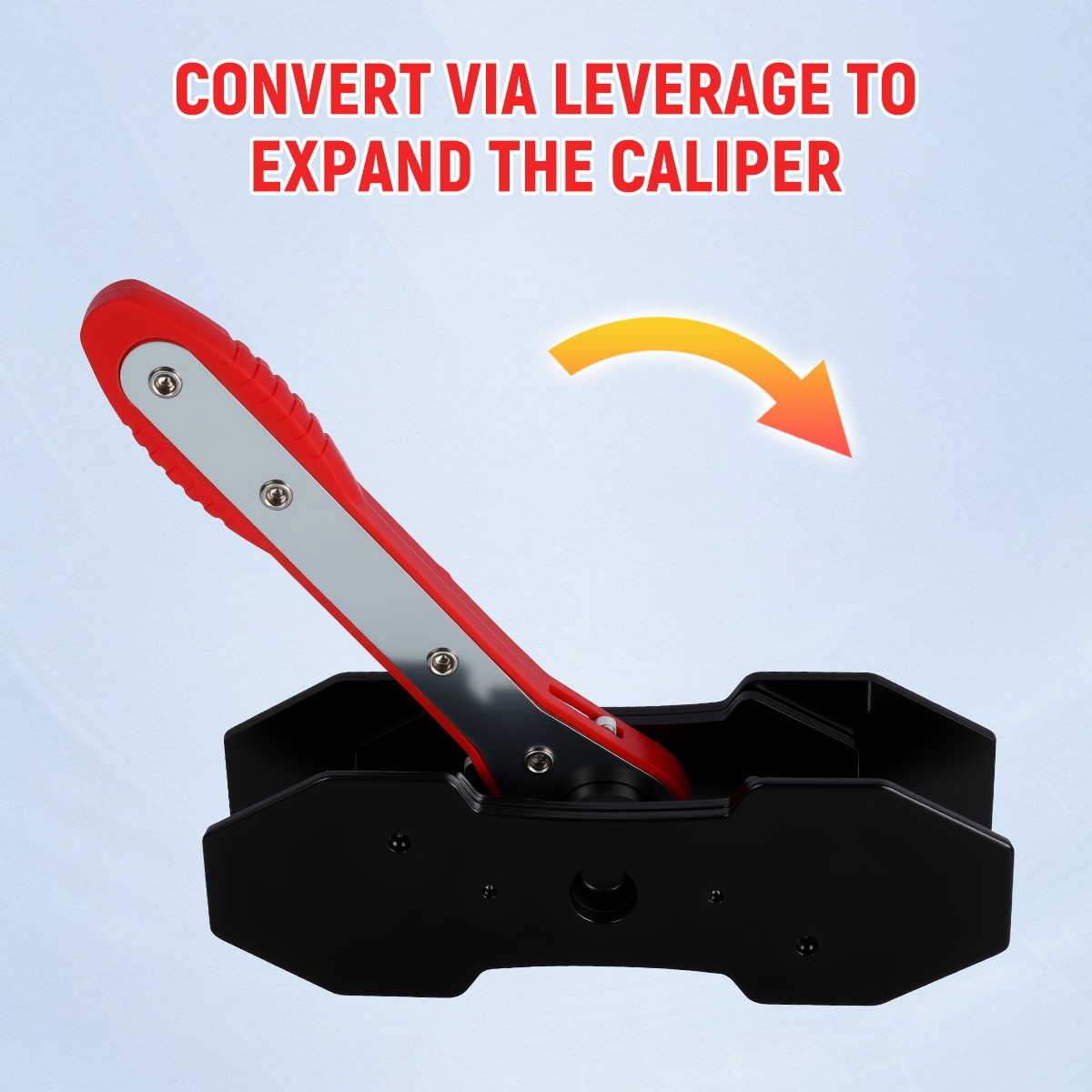 Brake Caliper Compression Tool 360°Adjustable with 4 Brake Caliper Hanger Hooks