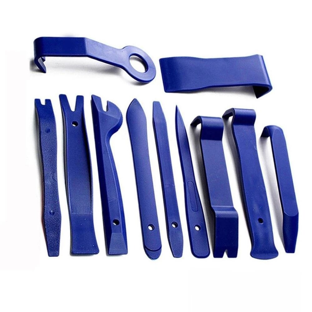 12 Auto Trim Removal Tool Kit Car Panel Door Dashboard Fastener Remover Pry Set