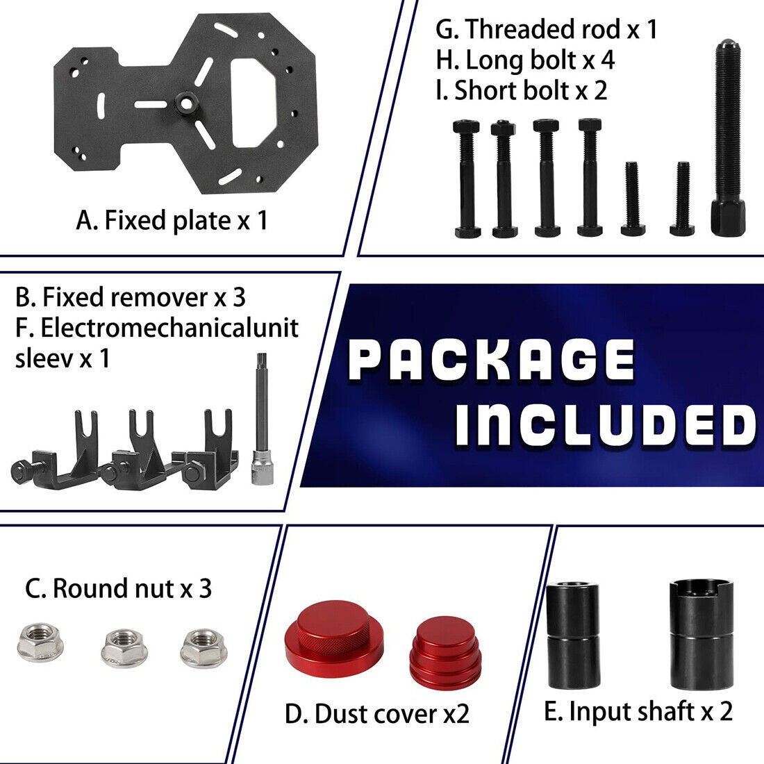 307675 Double Clutch Dry DPS6 Transmission Installer Remover for Ford Fiesta