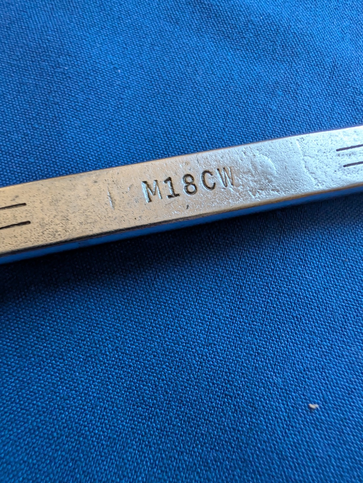 MAC Tools M18CW – 18mm Metric 12pt Combination Wrench Made in USA 8 Inches