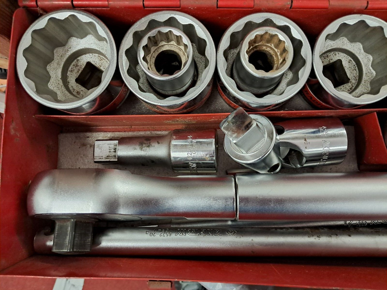 king tony socket set 6323