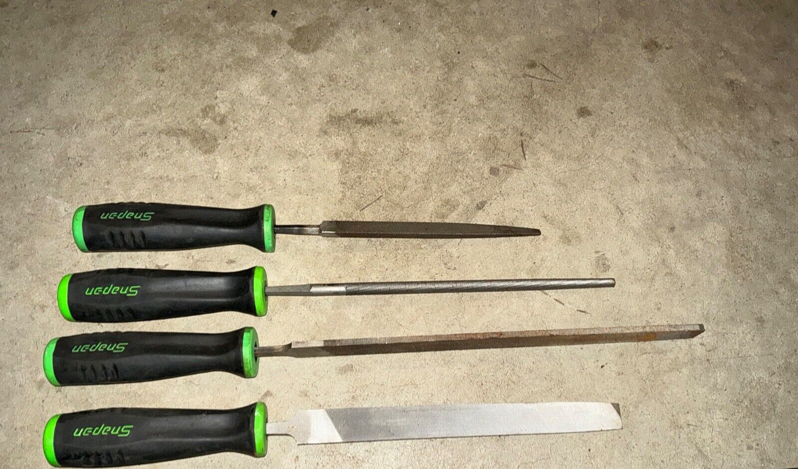 Snap-On Tools USA SGHBF500A Mixed File Set (1) Triple Square (2) Mill (1) Round