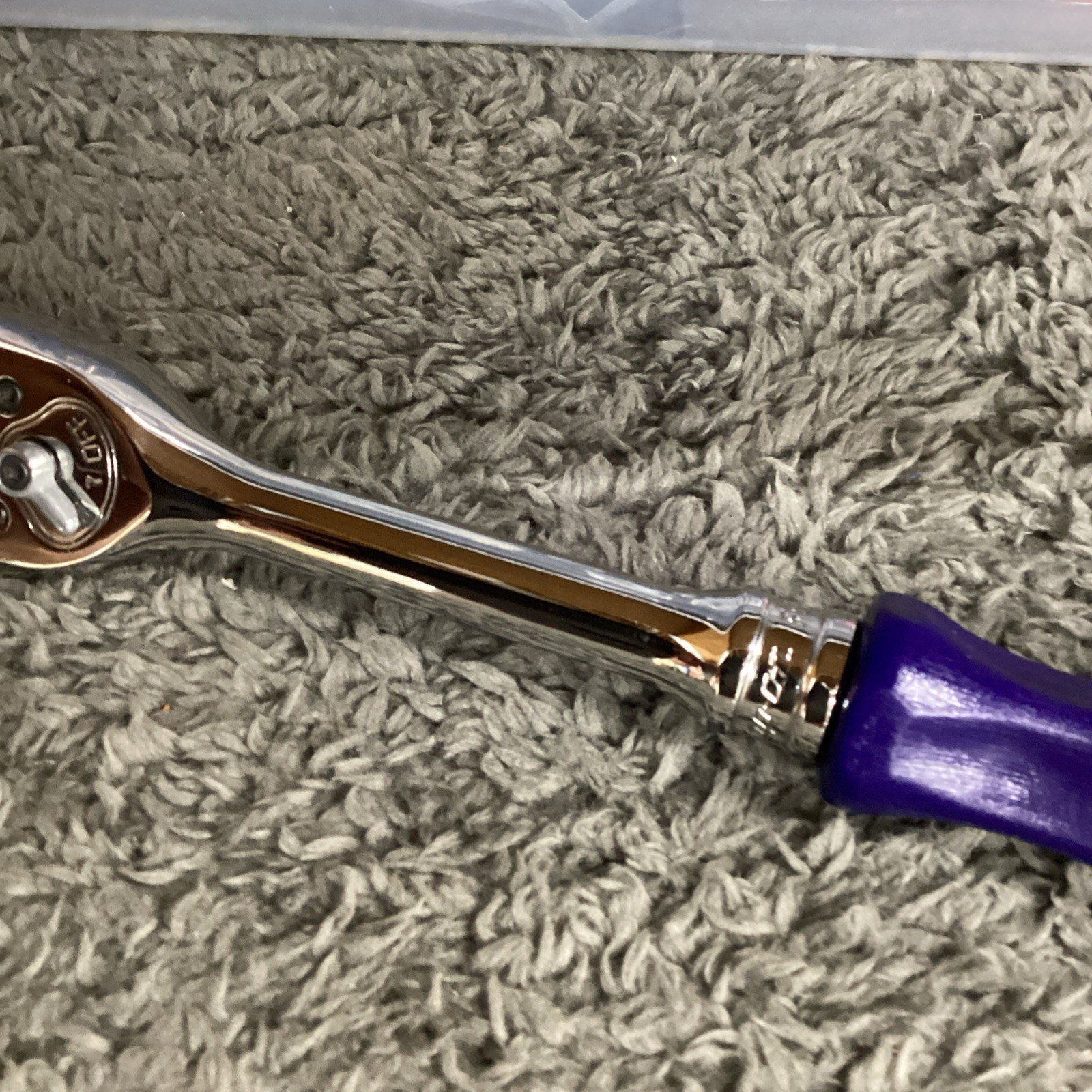 Snap On Dale Earnhardt Jr 3/8″ Drive Blue Handle Ratchet F836 NEW