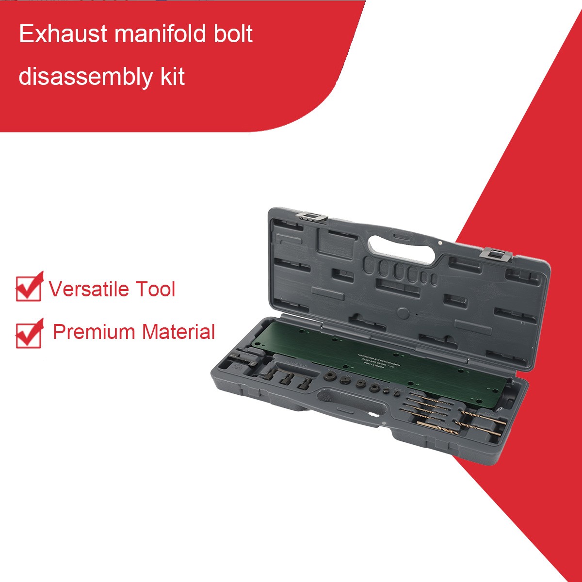 71500 Exhaust Manifold Bolt Stud Drill Template Removal Tool for Dodge 5.7L Hemi