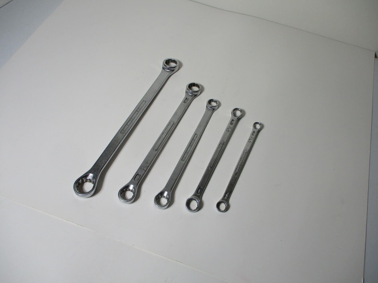 CRESCENT U.S.A. (5) Pc. 12 Pt. Double Box End Wrench Set 7/8 X 13/16 11/16 3/4