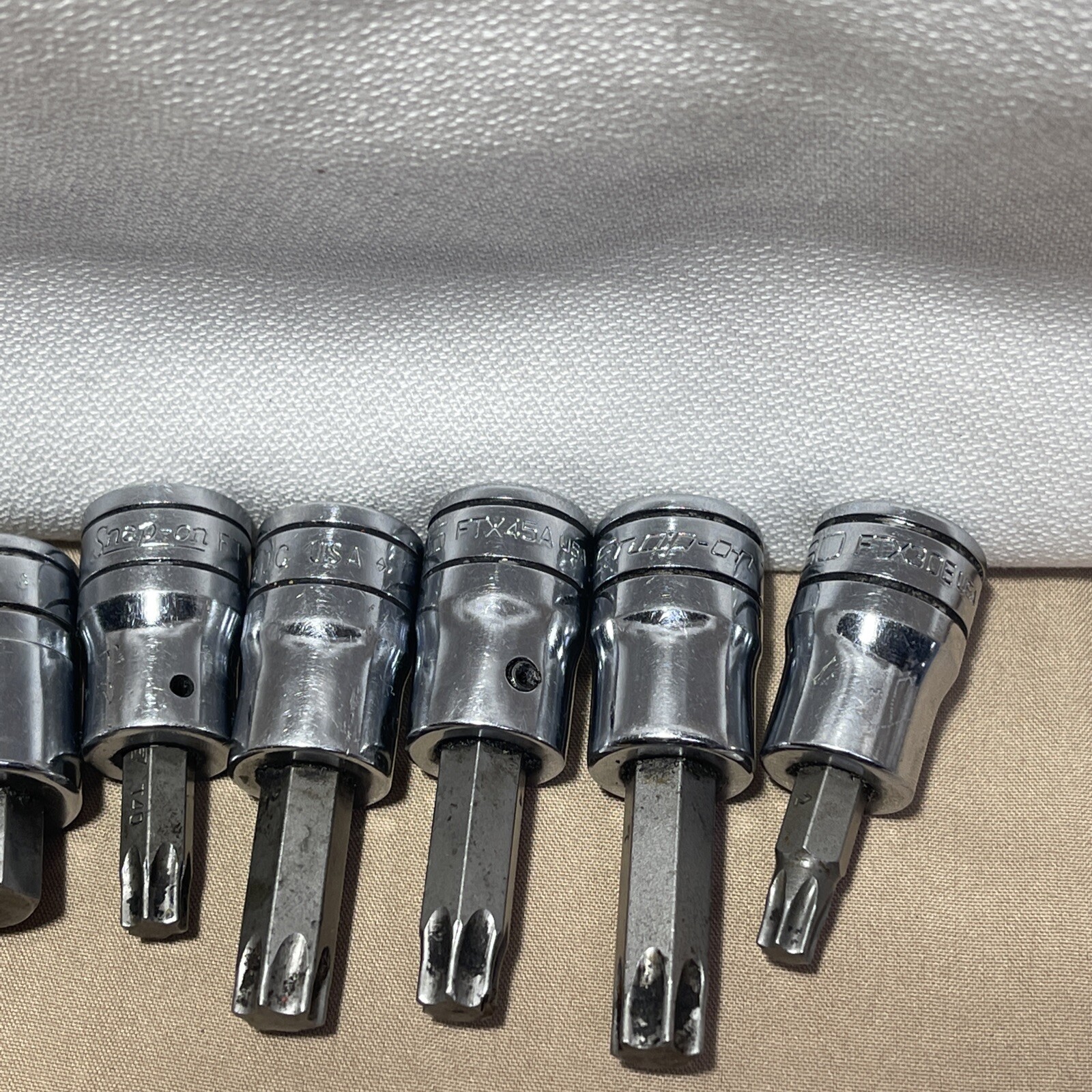 Snap-on Tools USA 3/8″ Drive Torx Sockets LOT/8 Set