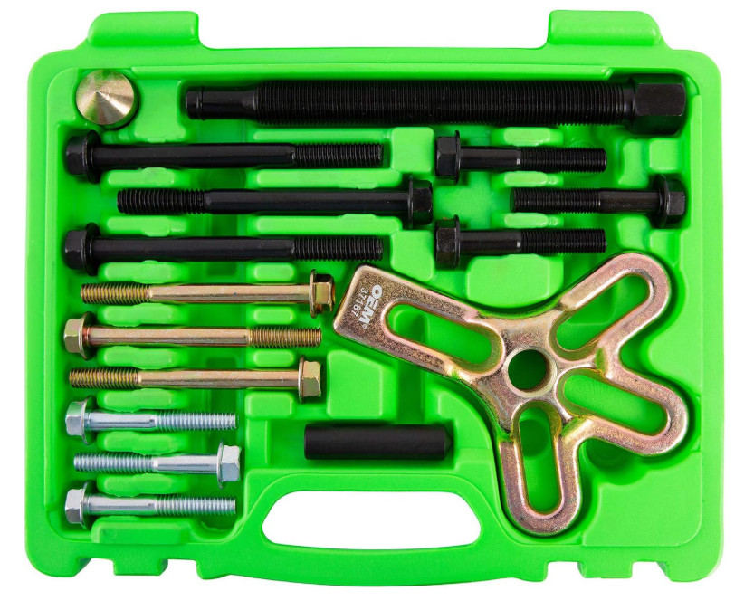37187 Harmonic Balancer Puller Kit – Heat-Treated Steel Puller Yoke for Gear, St