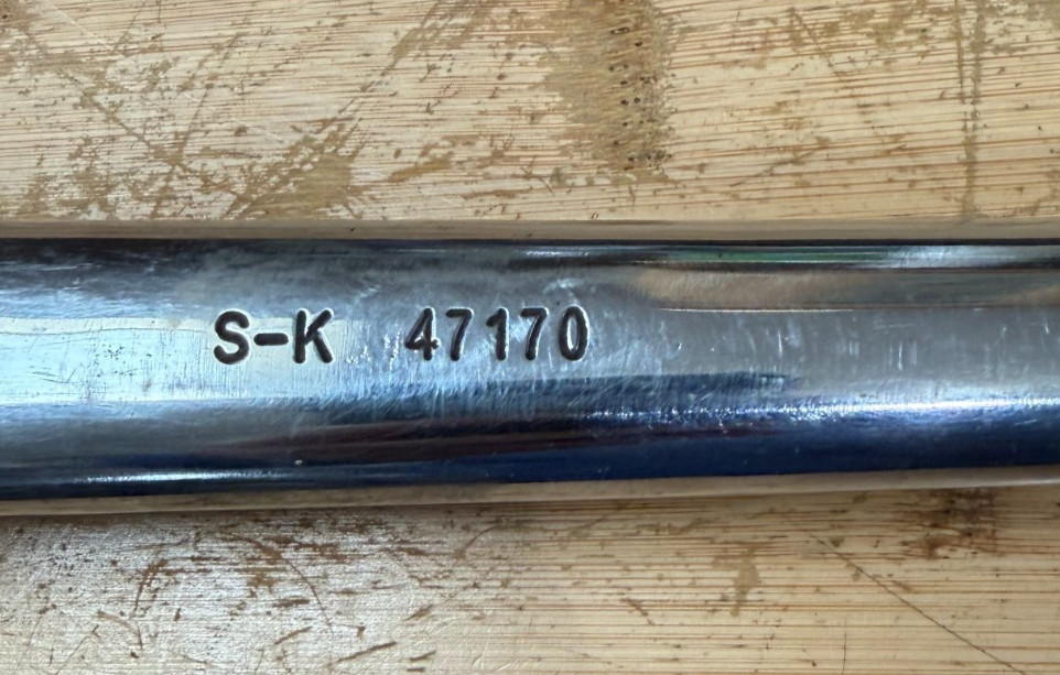 S-K 3/4″ Drive Ratchet 47170 USA Used