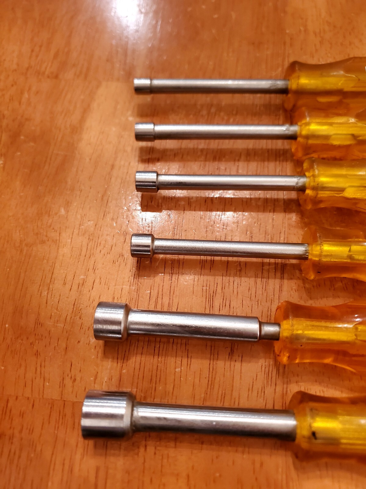 Mac Tools Vintage 4MM 5.5MM 6MM 7MM 10MM 13MM Nut Drivers Lot Of 6