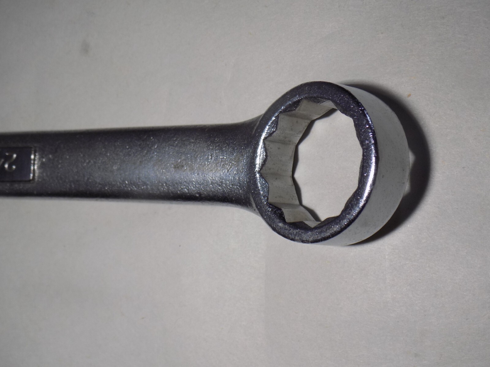 USA Craftsman 42923 -VV- 24MM Combo Wrench-Etching Removed