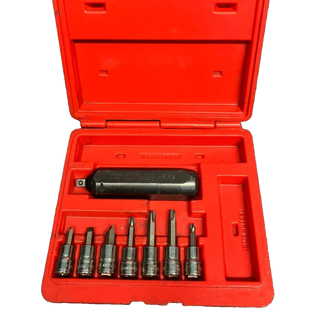 Snap-on™ 3/8″ drive 8pc Impact Driver set socket SET hex 208EPIT Used