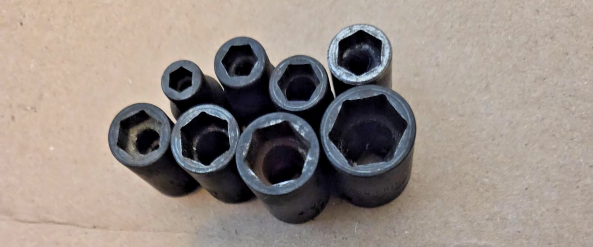 SNAP ON GM B SOCKET 8 PCE SET GM16B-GM6B 1/2″-3/16 6B 8B 9B 10B 11B 12B 14B 16B