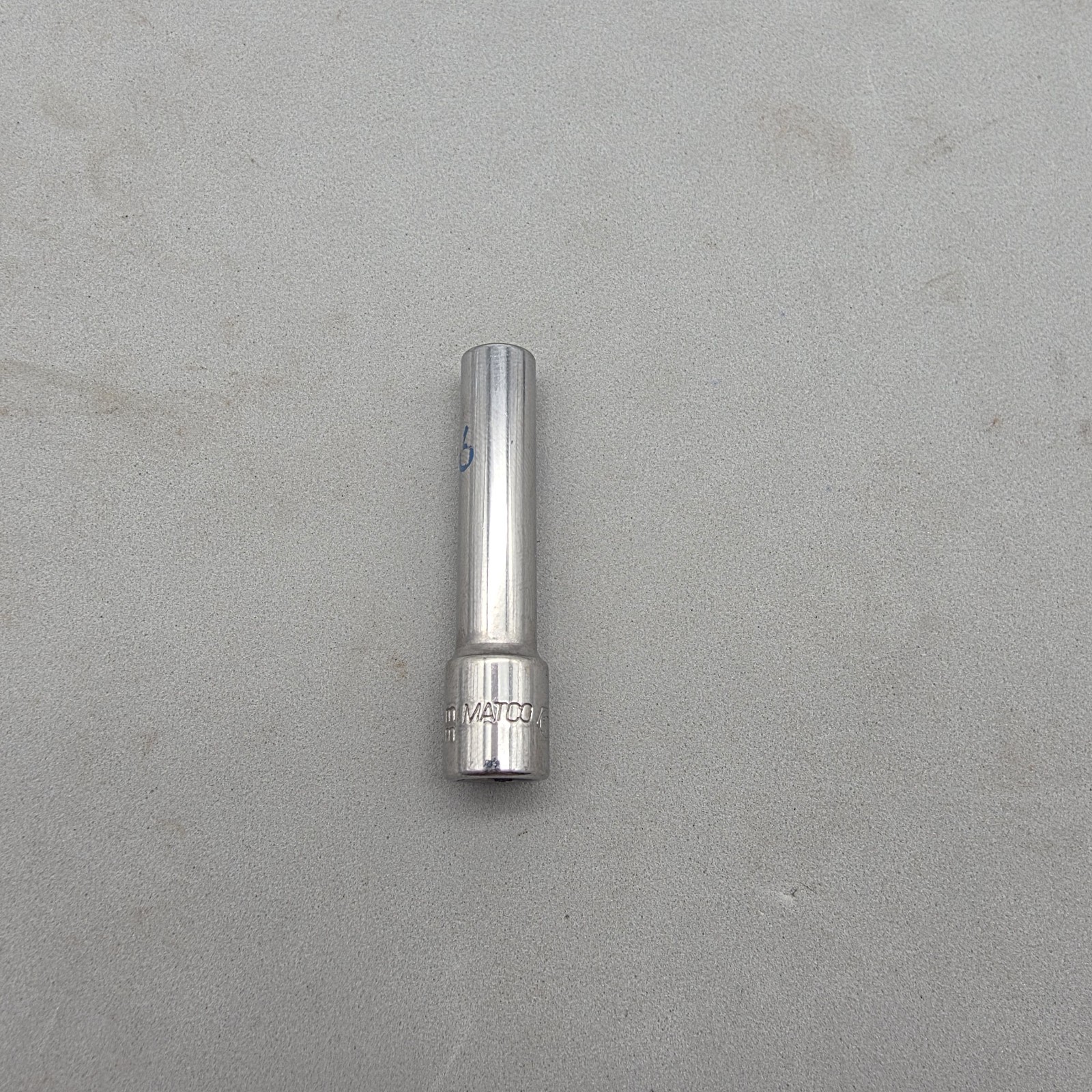 Matco Tools AD6M6A 6mm Metric Deep Socket 1/4″ Drive 6 Point Chrome finish USA