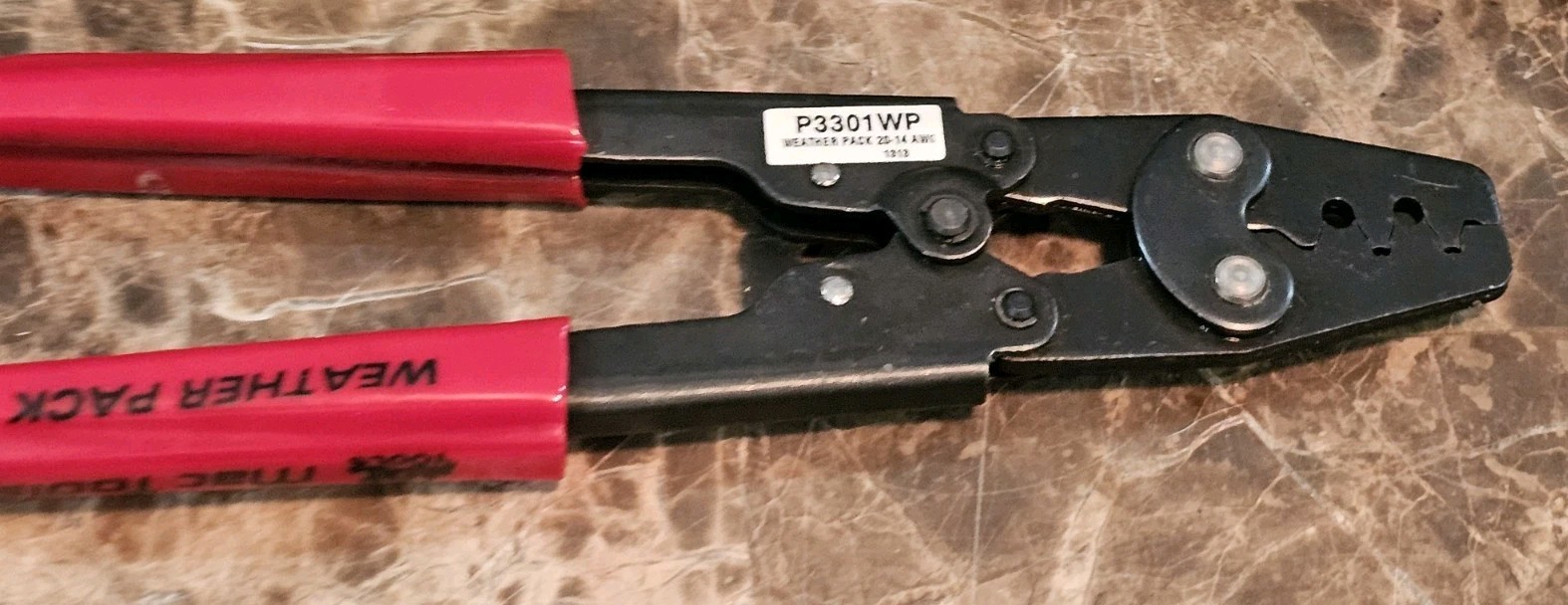 Rare Mac Tools 5 Pc. Terminal Crimper Kit P5CTK P3302WP P3301WP P3305MP P3306MP