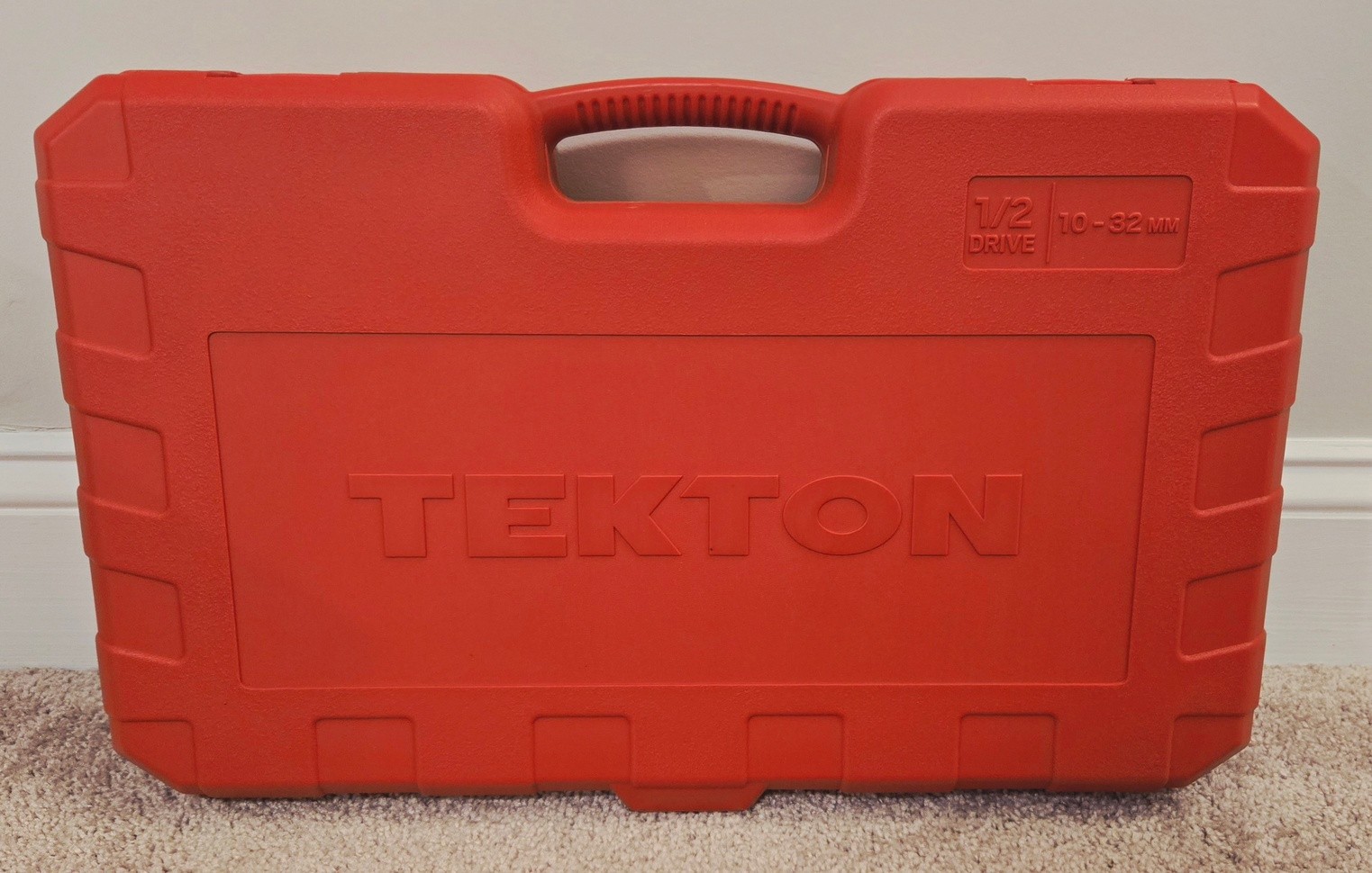 Tekton 1/2″ Drive Shallow & Deep 6-Pt Socket & Ratchet Set (10-32 mm) | SKT25201