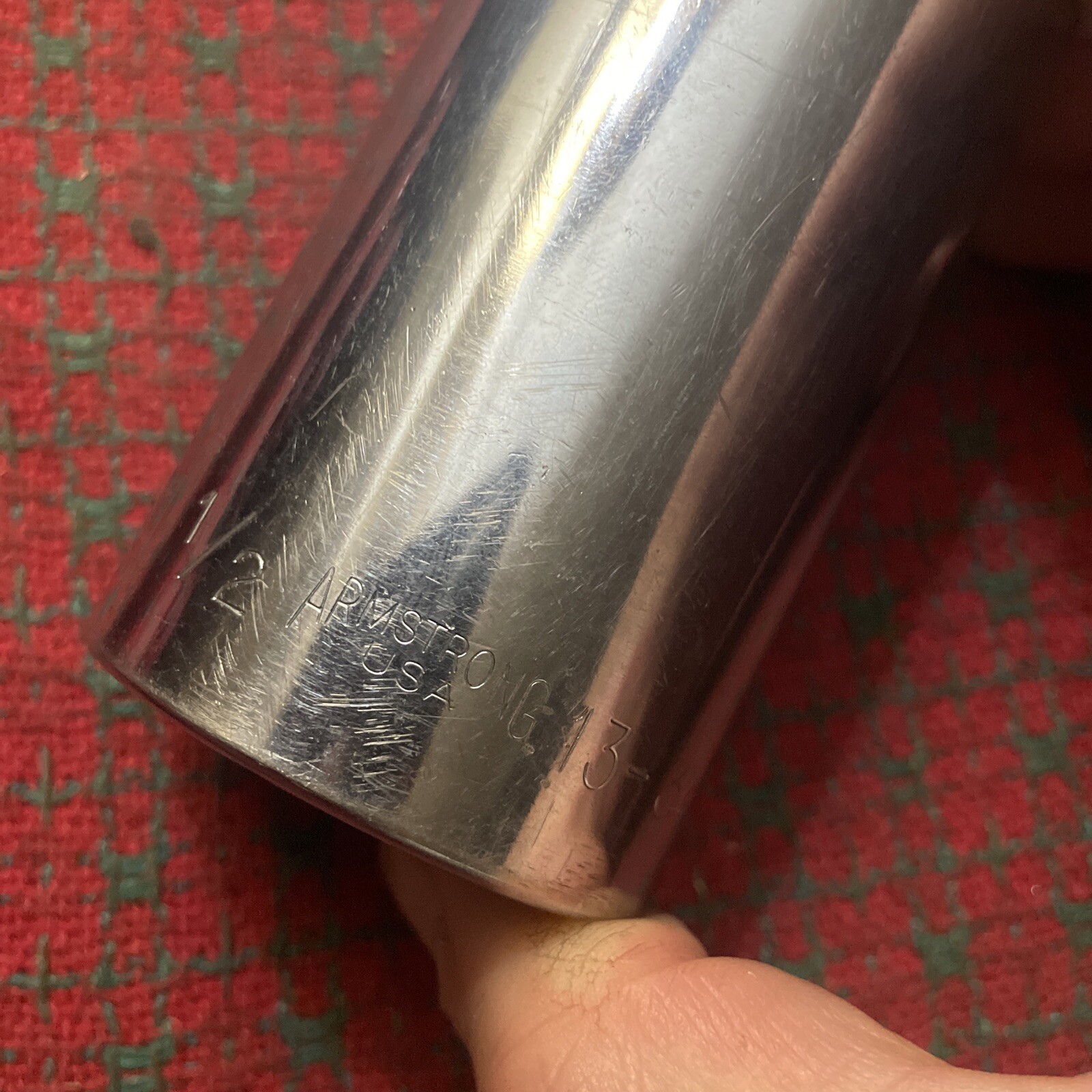Armstrong Tools 1-1/2″ Socket 3/4″ Drive Deep well Socket USA 🇺🇸 13-348 Nice!