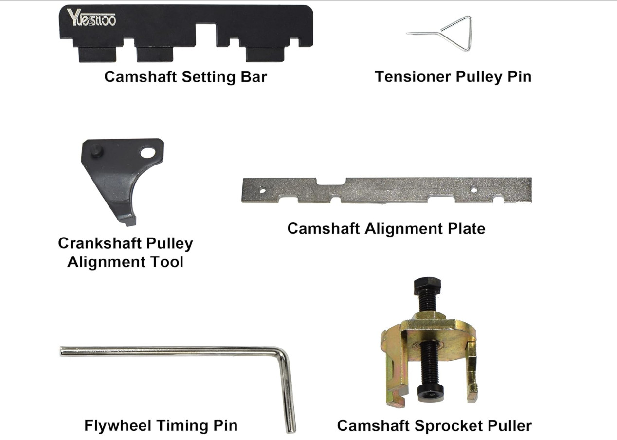 1.5 1.6 Timing Tool Kit Compatible with Ford Fiesta Fusion Escape1.4 1.6 1.8 2.0