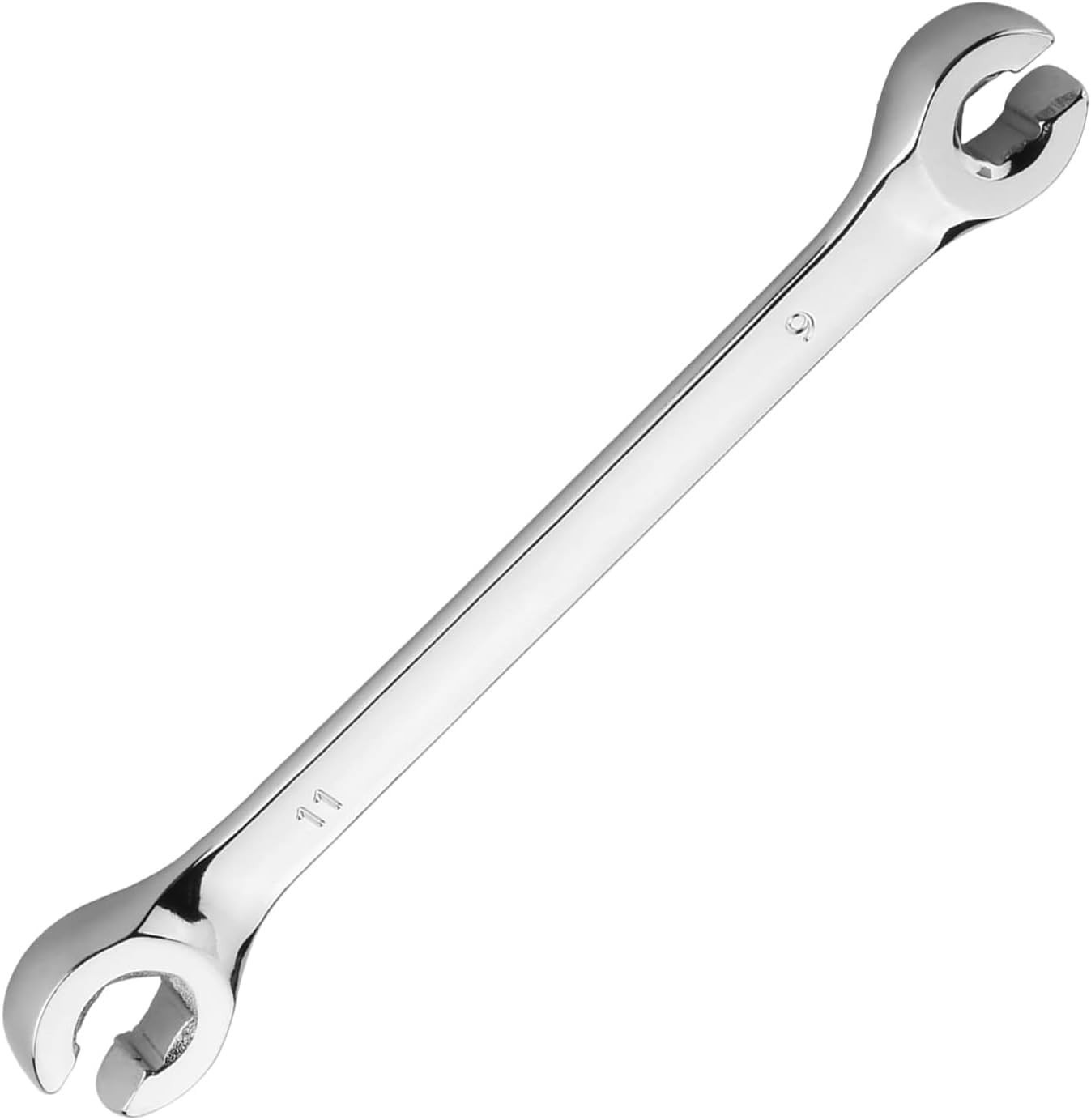 9 x 11mm Flare Nut Wrench Double Open End High Carbon Steel Mirror Polish Finish