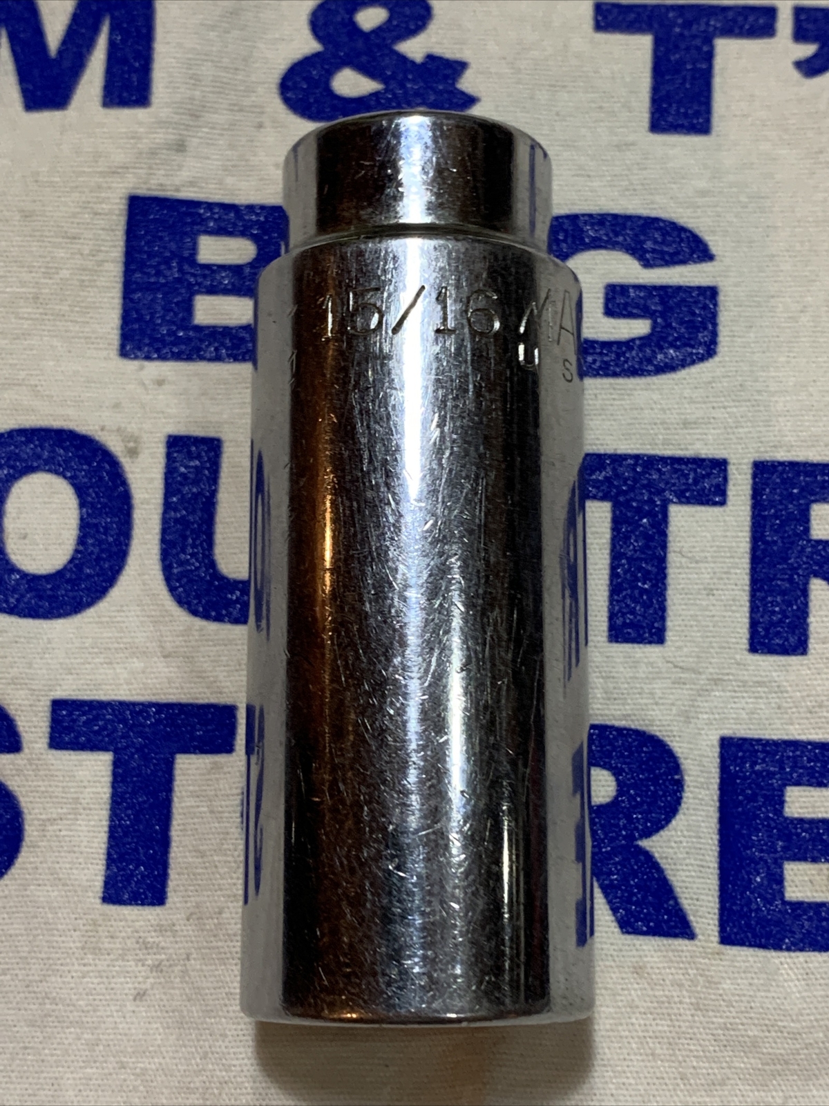 Mac Tools USA 1/2″ Drive 15/16″ 6pt Deep Chrome Socket VD306R