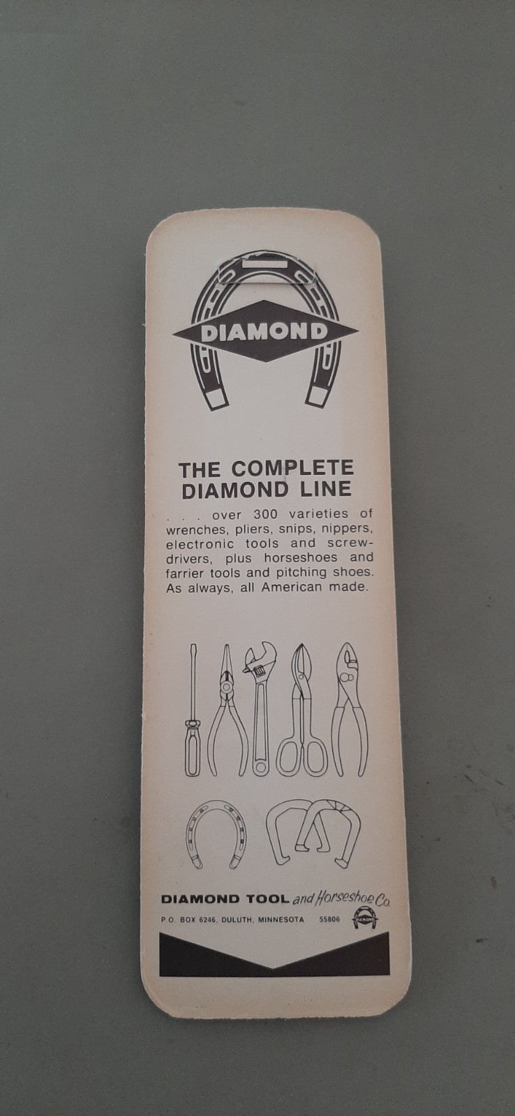 NOS Diamond Tool Horseshoe 5″ Regular Nose Cutter Slip Joint Pliers K15 K15H 9I