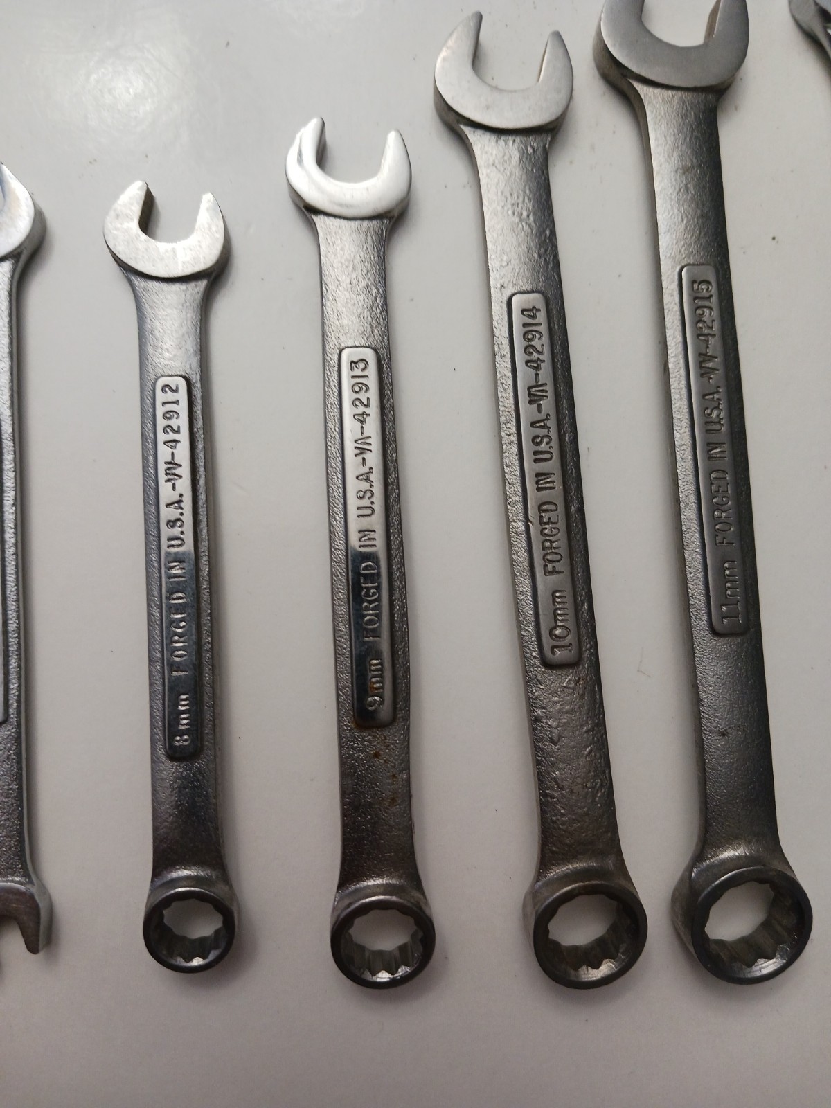 Craftsman Wrenches Sae,Metric Various Sizes Lot Of 37