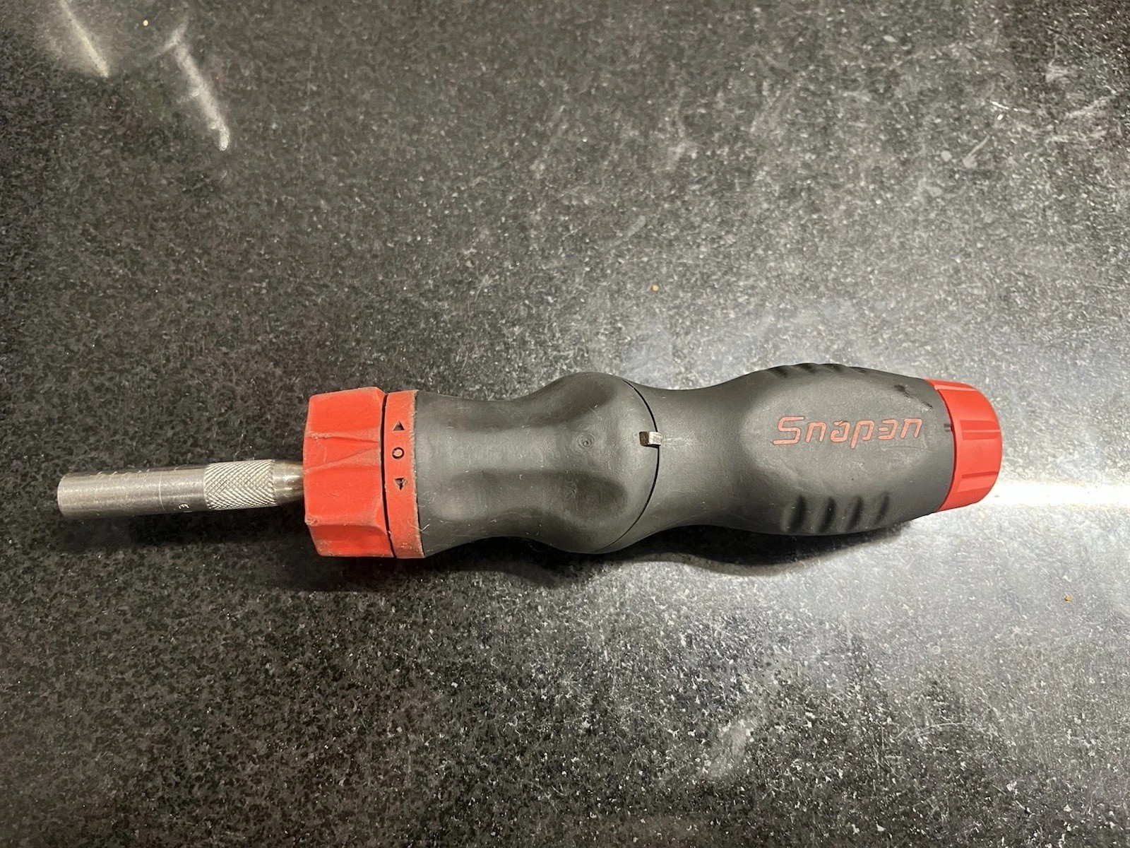Snap On Soft Grip Ratcheting Five-Position Screwdriver Handle SGDMRCE4
