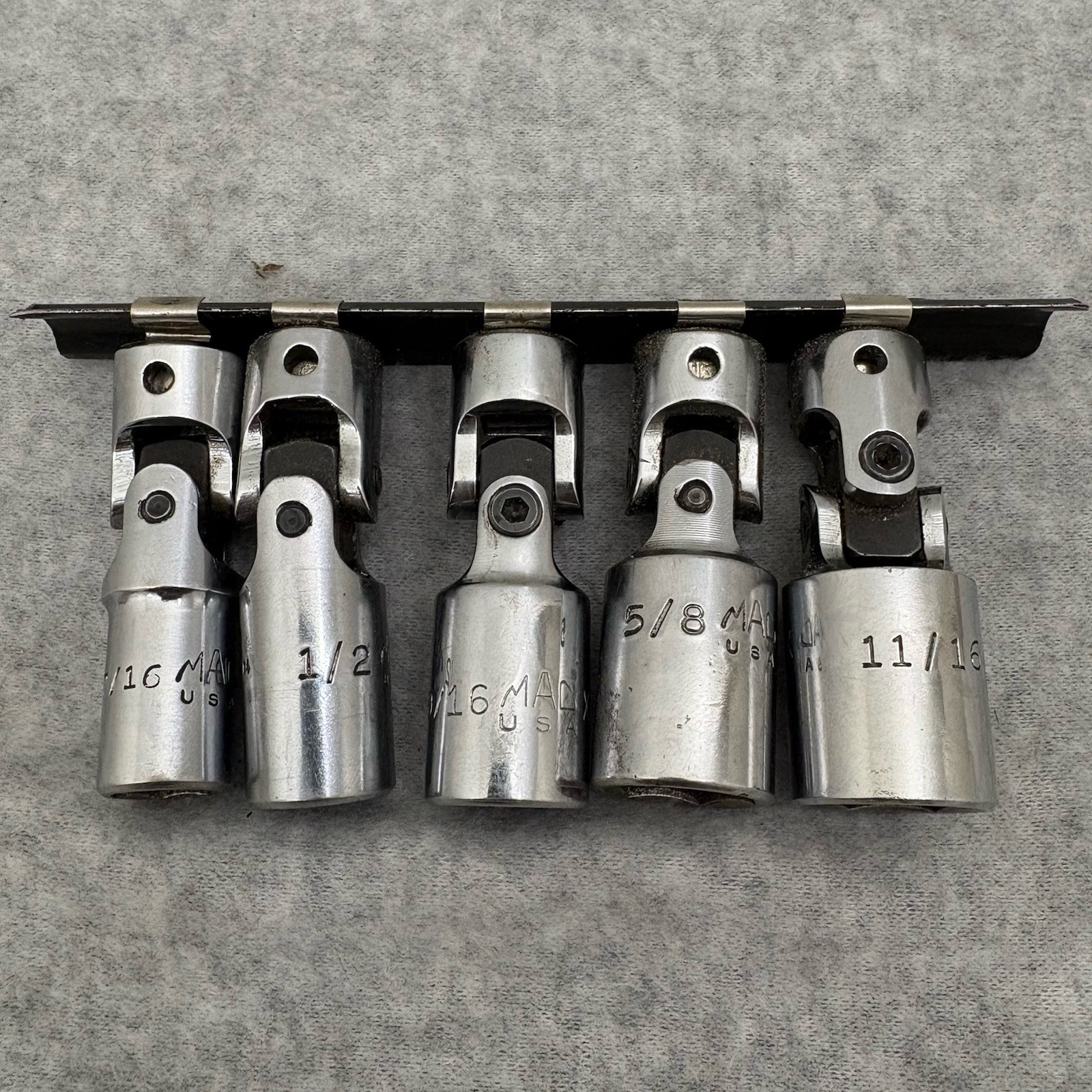 Mac XU226D 3/8 Swivel Set 7/16 1/2 9/16 5/8 11/16