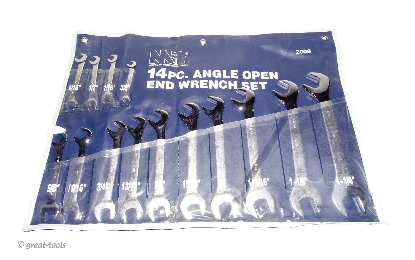 ANGLE WRENCH SET – sae / standard – fully polished chrome – hand tools