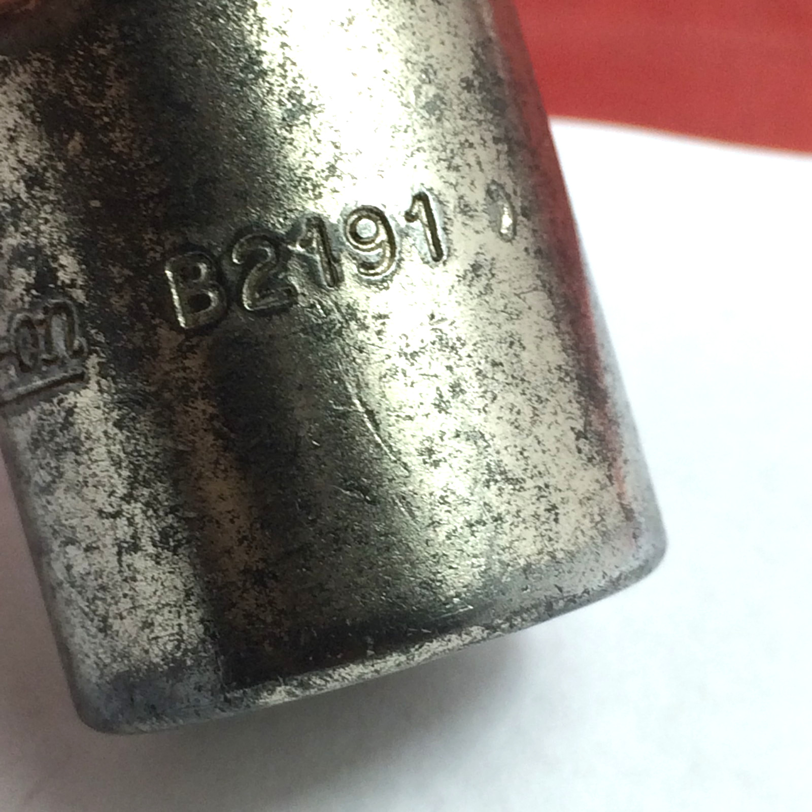 Snap-on B2191 Penta Socket 1/2″ dr. 5-pt Utility Buffalo Cover Pentagon 1991