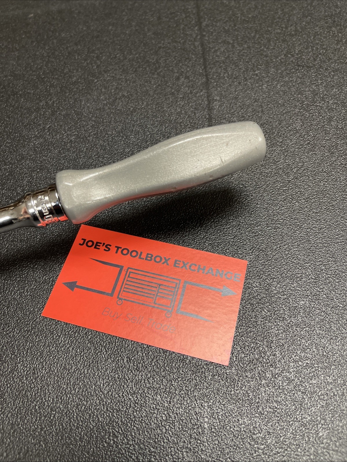 Snap-on Tools USA 3/8″ Drive DARK TITANIUM Hard Handle LONG Ratchet FHLD80DT