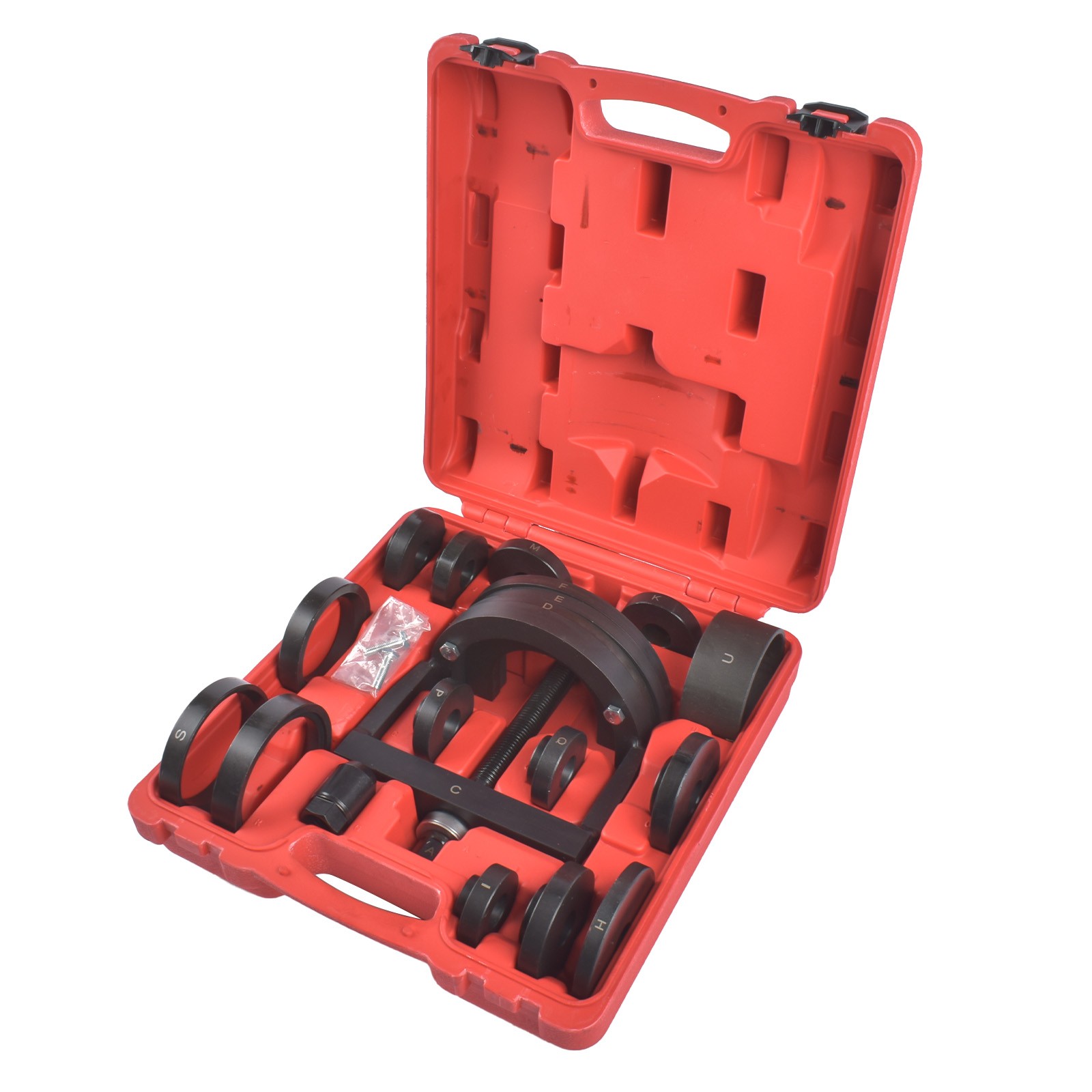 19pcs Master Wheel Hub & Bearing Removal + Installation Tool Set C – U Sizes