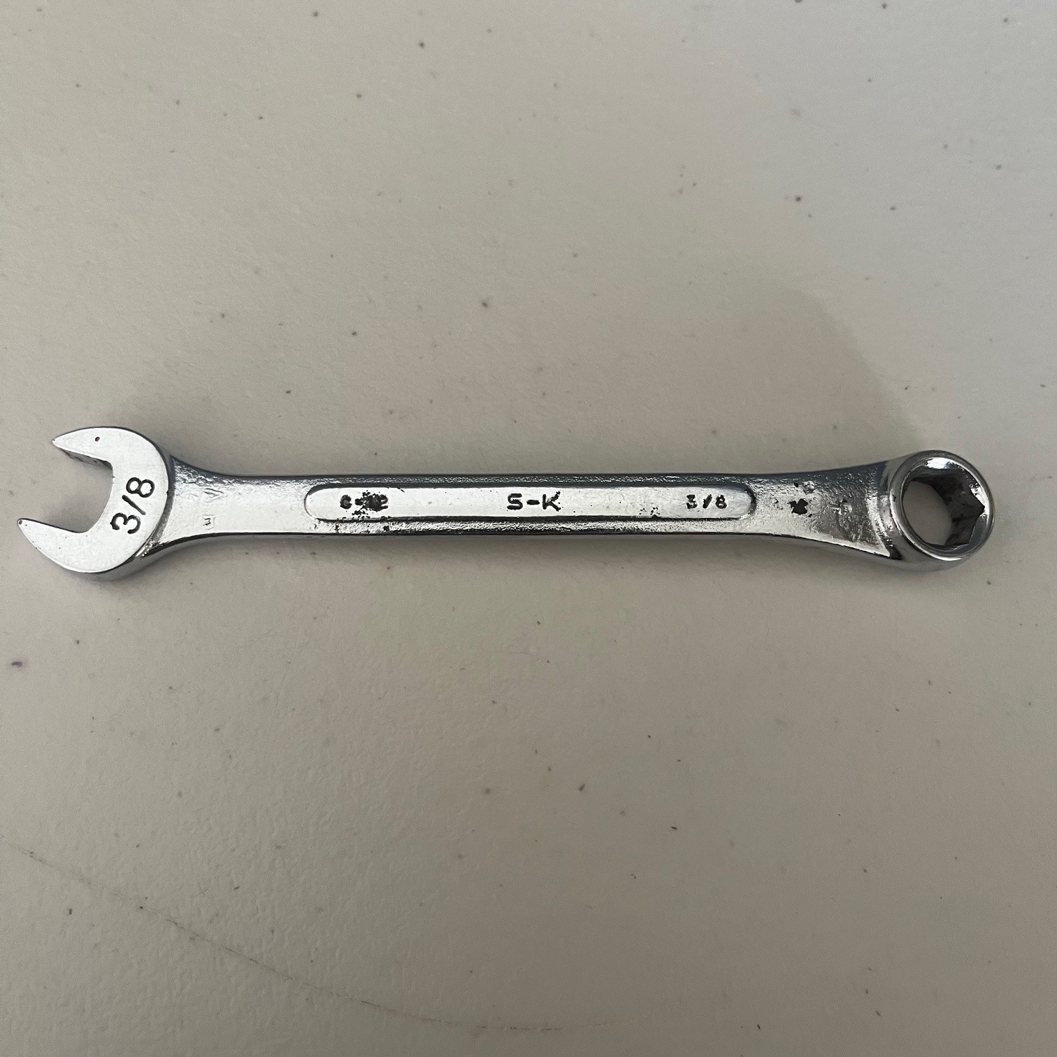 SK Tools 3 Piece 5/8 C-10, 3/8 C-12, 7/16 C-14, Combination Wrenches USA