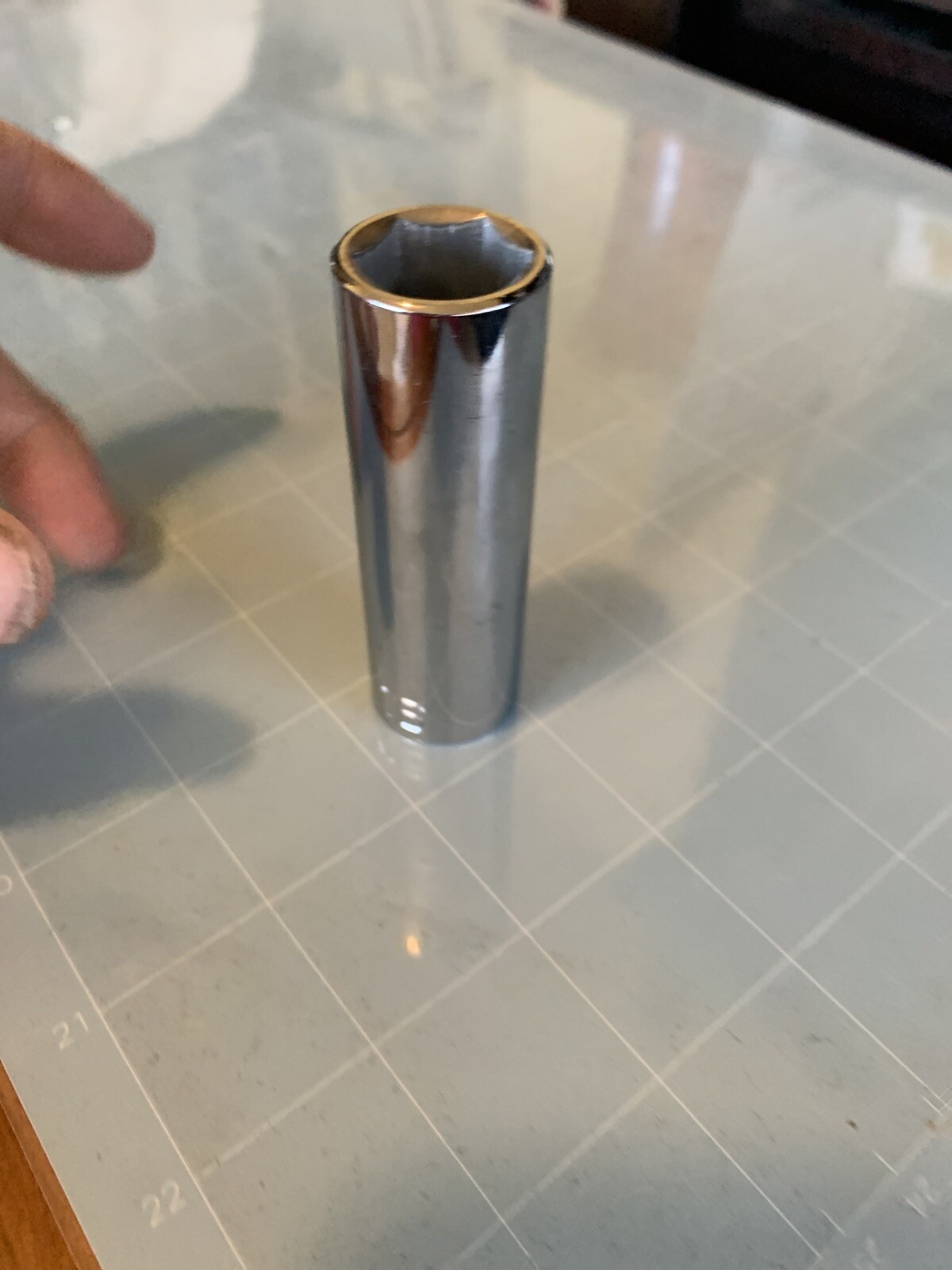 Wright Tool 4522 1/2″ Drive 6 Point 11/16 Inch Deep Socket Made In USA