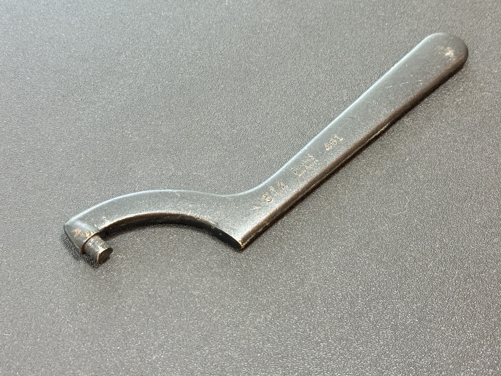 🇺🇸 BILLINGS Tools USA 461 SAE 3-1/4” Single Pin Spanner Wrench, NEW Old Stock