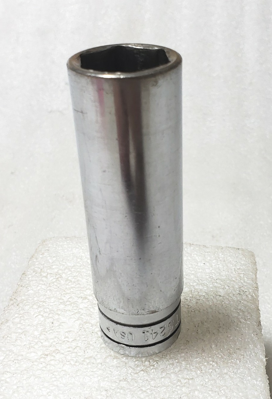 Snap On 3/4″Deep Socket 1/2″ Drive 6 Point TS241 USA, Snap-on Nice Condition